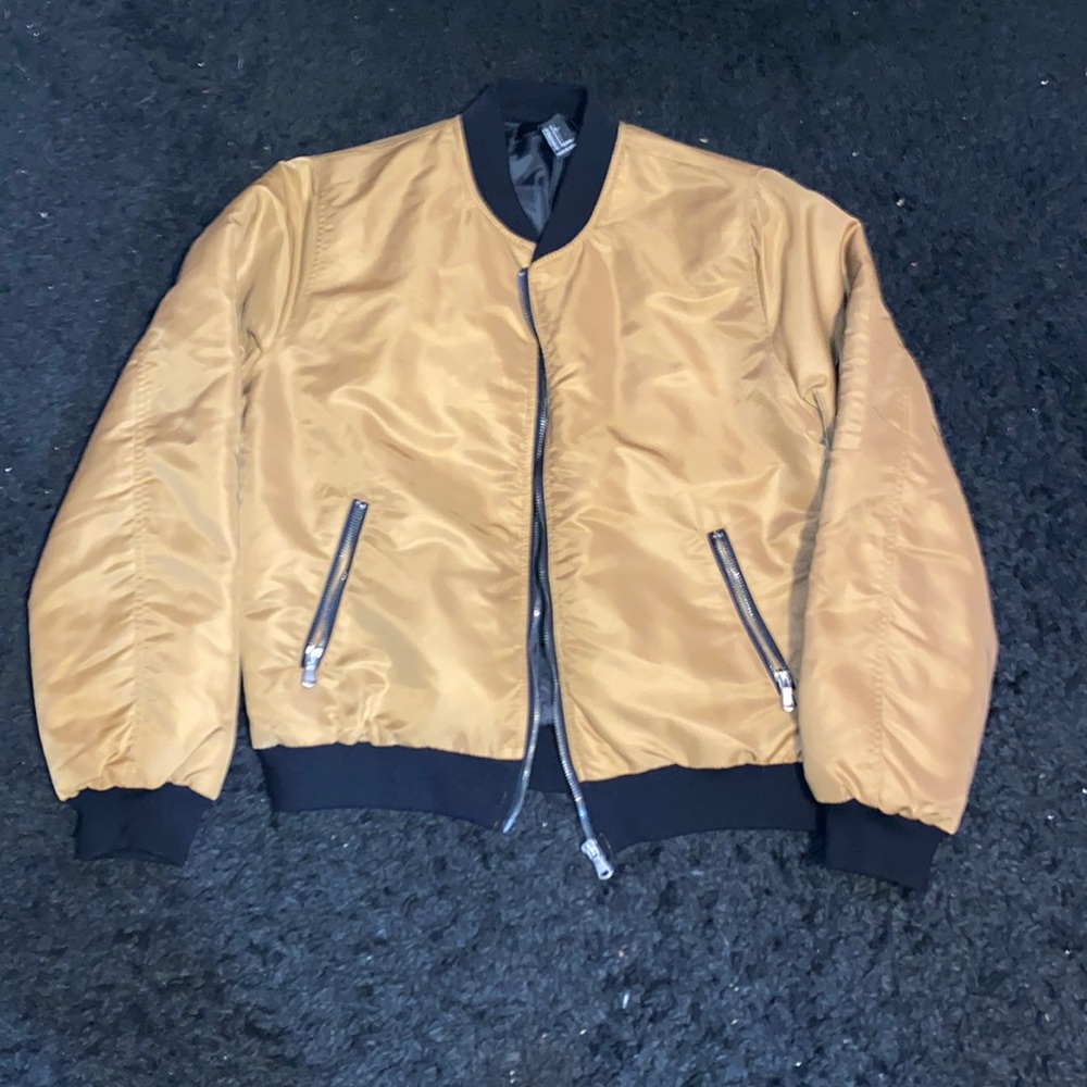 Brown Forever 21 Bomber Jacket